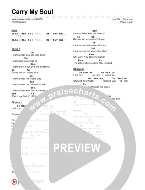 carry my soul chords|Carry My Soul Chords PDF (Phil Wickham) .